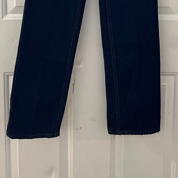 Vintage Orange Tag Levi's Pre-Wash Dark Wash Straight Leg Size 6/24 Length 32 - Picture 3 of 12